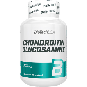 Хондропротектор Biotech Chondroitin & Glucosamine 60 капсул (5999076216604) лучшая модель в Хмельницком