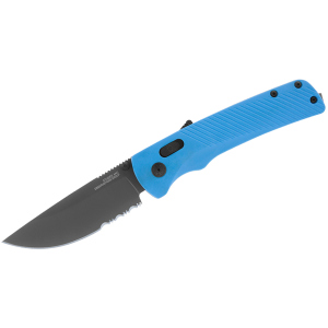 Нож SOG Flash AT Civic Cyan MK3/Partially Serrated 11-18-04-57 лучшая модель в Хмельницком