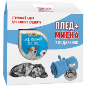 Сухий повнораційний корм Royal Canin Jack Russel Terrier Puppy для цуценят породи Джек Рассел тер'єр до 10 місяців 1.5 кг + плед та миска в подарунок (11_11105) ТОП в Хмельницькому