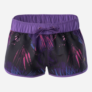 Спортивні шорти Aquawave Raisa Wmns L Neon Palms Print/Tillandsia Purple (5902786232703) ТОП в Хмельницькому