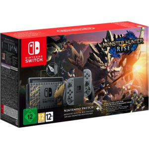 Портативна ігрова приставка Nintendo Switch V2 Monster Hunter Rise Edition [56857] краща модель в Хмельницькому