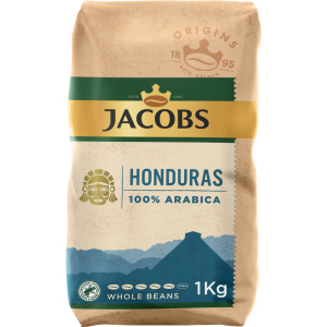 Кава в зернах Jacobs Origins Honduras 100% Арабіка 1 кг (8711000676127)