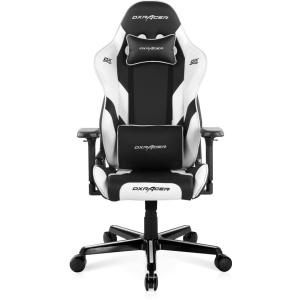 Крісло для геймерів DXRacer G Series D8100 Чорно-біле (GC-G001-NW-C2-NVF) в Хмельницькому