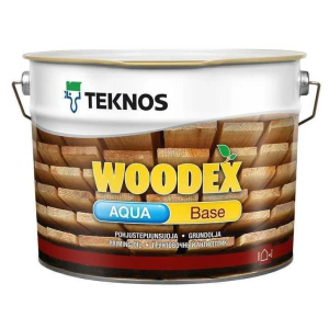 Антисептик Teknos WOODEX AQUA BASE ( Текнос ВУДЕКС АКВА БЕЙС ) 10 л морилка для дерева