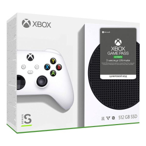 Microsoft Xbox Series S 512Gb + Xbox Game Pass Ultimate (3 місяці) ТОП в Хмельницькому