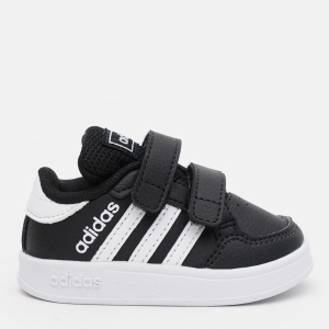 Кеды детские Adidas Breaknet I FZ0091 18 (2K) Cblack/Ftwwht/Cblack (4064036524943) лучшая модель в Хмельницком