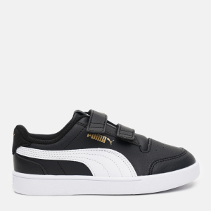 Кеди дитячі Puma Shuffle V PS 37568903 32 (13) Puma Black-Puma White-Puma Team Gold (4063697670259)