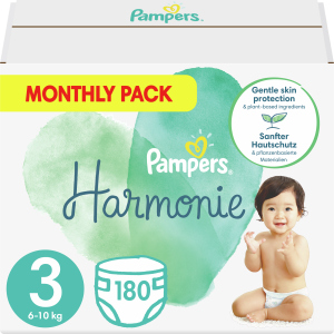 Подгузники Pampers Harmonie Размер 3 (6-10 кг) 180 шт (8006540156414) ТОП в Хмельницком