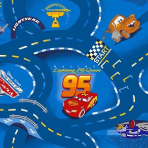 Ковролін AW WORLD OF CARS 77 5м синій. в Хмельницькому