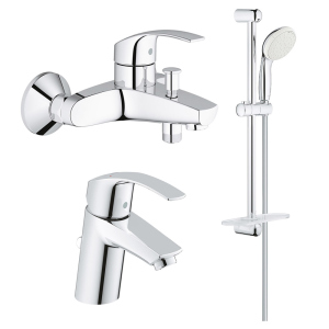 Набор смесителей Grohe Eurosmart S-Size 123238S рейтинг