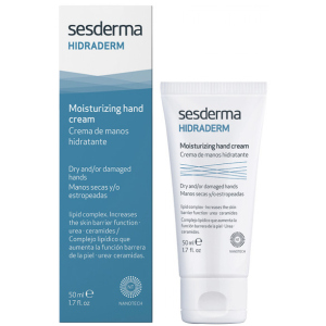 купить Крем для сухой и поврежденной кожи рук Sesderma Hidraderm Hand Cream увлажняющий 50 мл (8429979431172)