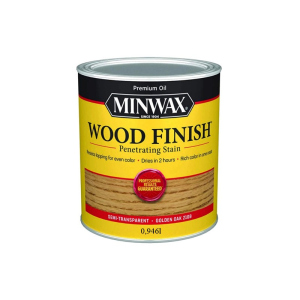 Морилка масляная MINWAX WOOD FINISH для древесины золотой дуб (Golden Oak - 210B) 0,946л