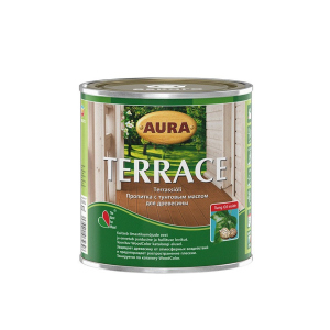 Масло Для Дерева Aura Terrace 0.9 л коричневый