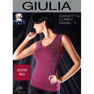 Спортивна майка Giulia Canotta Lurex 01 L/XL Jester red (4823102941875) в Хмельницькому