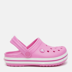 Кроки Crocs Kids Jibbitz Crocband Clog K 204537-6U9-J2 33-34 Рожеві (887350925494) краща модель в Хмельницькому