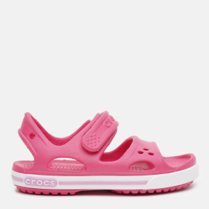 хорошая модель Сандалии Crocs Kids Crocband II Sandal PS 14854-66I-C8 24-25 Розовые (191448106536)