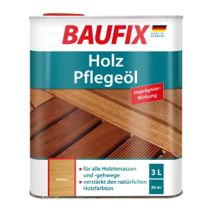 Натуральна олія для терас та садових меблів BAUFIX Безбарвна 3л