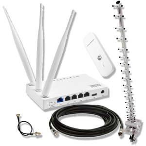 Готовий 3G WiFi інтернет комплект Home3G для сільської місцевості (Інтернет під ключ) ТОП в Хмельницькому