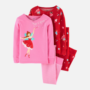 Пижама (футболка с длинными рукавами + штаны) Carters 29634714 92 см 2 шт 969 PRT Print (192136621584) лучшая модель в Хмельницком