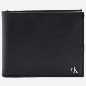 Гаманець чоловічий шкіряний Calvin Klein Jeans K50K507220-BDS Чорний (8719854853879) ТОП в Хмельницькому