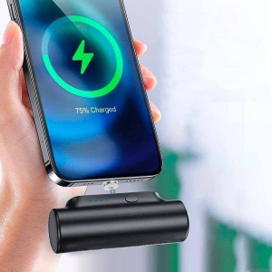 УМБ міні портативний Magnet Power Bank 3000mAh 18W Fast Charge black краща модель в Хмельницькому