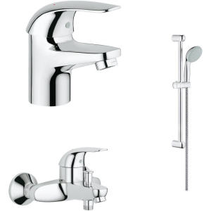 GROHE Набір змішувачів Euroeco (124428) ТОП в Хмельницькому