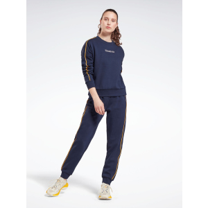 Спортивний костюм Reebok Te Piping Tracksuit Vecnav GS9354 S Vector Navy (4064057996347) ТОП в Хмельницькому