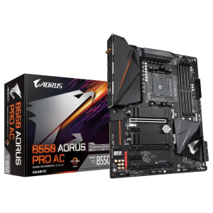 Материнская плата Gigabyte B550 AORUS PRO AC надежный