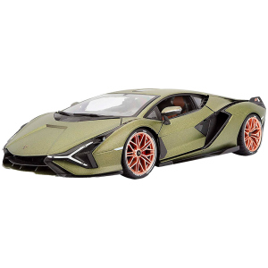 Автомодель Bburago Lamborghini Sian FKP 37 1:18 Зеленая (18-11046G) ТОП в Хмельницком