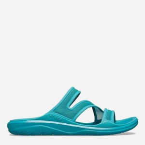 Шлепанцы Crocs Jibbitz Swiftwater Telluride Sandal W Jpr/Jpr 206334-38J 38-39 (W8) 24.6 см Бирюзовые (191448528680)