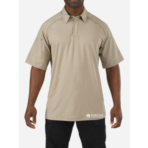 Футболка-поло тактична 5.11 Tactical Rapid Performance Polo - Short Sleeve 41018 2XL Silver Tan (2000980373635) краща модель в Хмельницькому