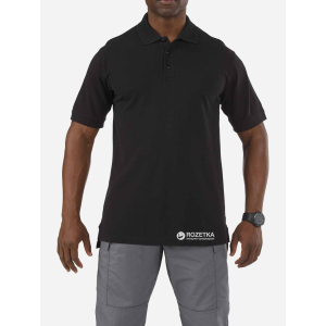 Футболка-поло тактична 5.11 Tactical Professional Polo - Short Sleeve 41060 M Black (2000000126210) в Хмельницькому