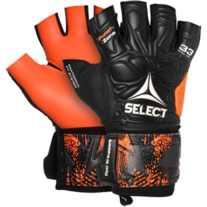 Воротарські рукавички Select Goalkepeer Gloves Futsal Liga 33 10 (201) Чорно-жовтогарячі (5703543212088) ТОП в Хмельницькому