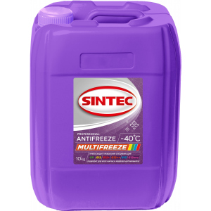 Антифриз Sintec Multi Freeze -40°C 10 кг Фіолетовий (800541) ТОП в Хмельницькому