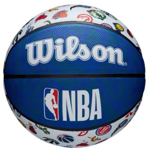 М'яч баскетбольний Wilson NBA ALL TEAM Outdoor Size 7 (WTB1301XBNBA) краща модель в Хмельницькому