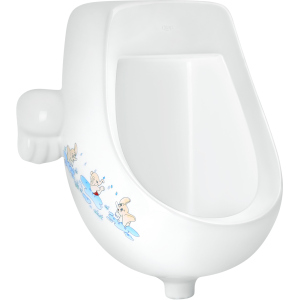 Писсуар подвесной QTAP Baby детский с рисунком White QT2388U460EWD