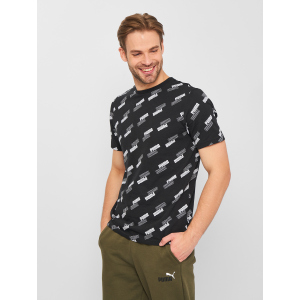 Футболка Puma POWER Tee 58939201 S Черная (4063699439724) лучшая модель в Хмельницком