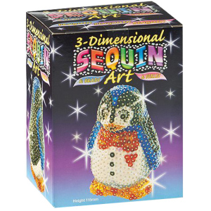 Набір для творчості Sequin Art 3D Penguin 11.5 см (SA0503) краща модель в Хмельницькому