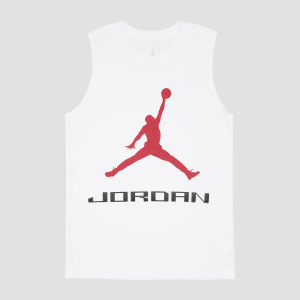 Майка Jordan 951101-001 146-156 см Белая (9328219705) лучшая модель в Хмельницком