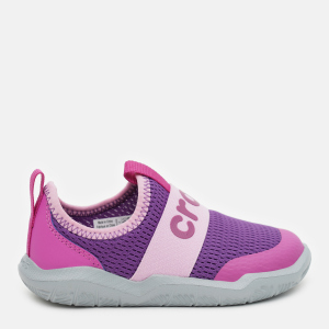 Кросівки дитячі Crocs Kids Swiftwater Easy-On Logo Shoe 205362-57L-С12 29 Amethyst/Vibrant Violet (0191448211025)