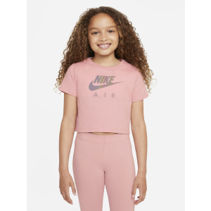 Футболка детская Nike G Nsw Tee Crop Nike Air DJ6932-630 152-158 см (L) Розовая (195240913781) в Хмельницком