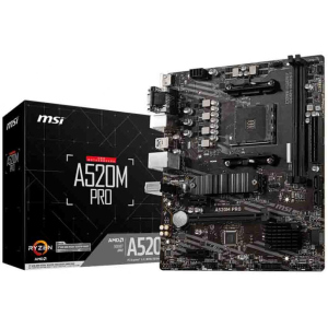 купить Материнская плата MSI A520M PRO