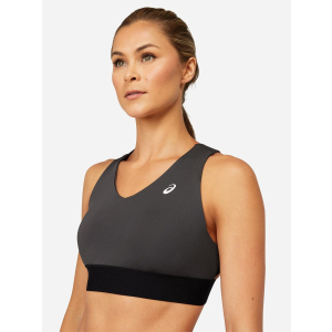 Спортивний топ ASICS Color Block Bra III c-2032C166-020 S Сірий (4550330286460) краща модель в Хмельницькому