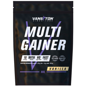 Гейнер Vansiton Multigainer 900 г Vanilla (4820106591174) ТОП в Хмельницькому