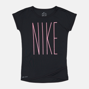 Футболка дитяча Nike 3UD268-023 104-110 см Чорна (617845772070) в Хмельницькому