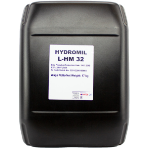 Гидравлическое масло Lotos Hydromil L-HM 32 17 кг (WH-P700T20-000) лучшая модель в Хмельницком