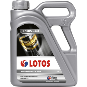 Моторна олія Lotos Semisyntetic LPG SL 10W-40 4 л (WF-K402Z70-0H0) рейтинг