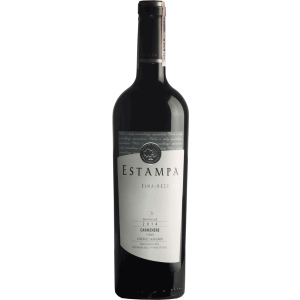 хороша модель Вино Estampa Fina Reserva Carmenere/Syrah/Cabernet червоне сухе 0.75 л 14% (7808721800052)