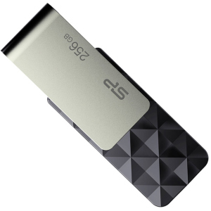 Silicon Power Blaze B30 256GB USB 3.0 Black (SP256GBUF3B30V1K) краща модель в Хмельницькому