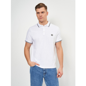 Поло Michael Kors Global Polo CF1508157F-100 XXL White (0194391905744) лучшая модель в Хмельницком